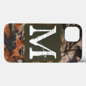 Jagen Camo Hunters Camouflage Monogram IPAD Case (Achterkant (horizontaal))