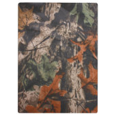 Jagen Camo Hunters Monogram Initiaal Clip Board Klembord (Achterkant)