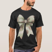 Jagen Camouflage Oude Camo Bow Camo Coquette Bow T-shirt (Voorkant)
