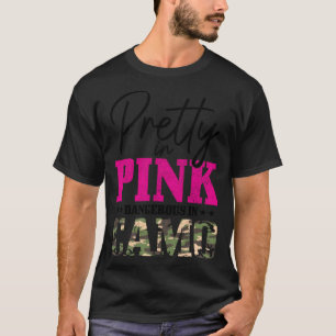 Jagen Camouflage Pink Funny Deer Elk Hunter T-shirt