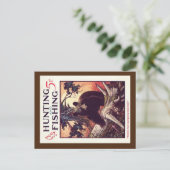 " jagen en Vissen Mag-Hoesje" Briefkaart (Staand voorkant)