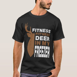 Jagen Fitness Herten In Freezer Hunter Mannen Boys T-shirt