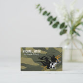 Jagen Gevist | wild leven Visitekaartje (Staand voorkant)