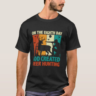 Jagen Herten Buck Jacht Patriottische Jager Lang S T-shirt