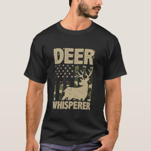 Jagen Herten Buck Jacht Patriottische Jager Lang S T-shirt