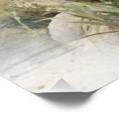 Jagen met een Bretonse hond, Art Perfect Poster (Hoek)