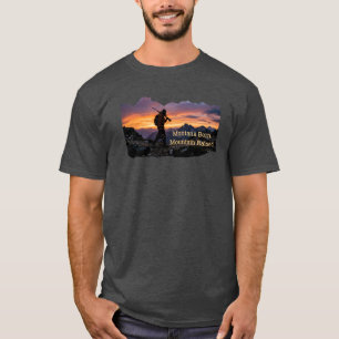 Jagen Montana Geboren • Berg Opgegroeid T-shirt