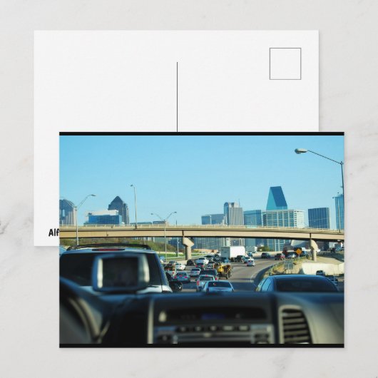 Jagen naar de Skyline Briefkaart (Voorkant / Achterkant)