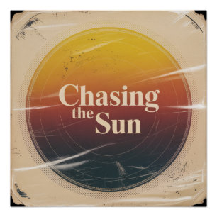Jagen Naar De Zon Perfect Poster