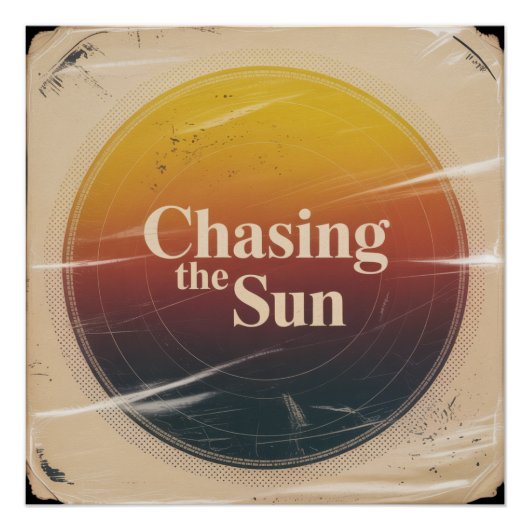Jagen Naar De Zon Perfect Poster (Voorkant)