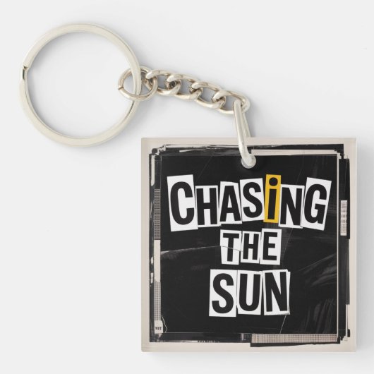 Jagen Naar De Zon Sleutelhanger (voorkant)