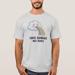 Jagen naar Regenbogen Niet naar Mensen – Whimsical T-shirt