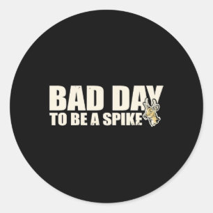 Jagen op Byd Day om een Spike 2 te zijn Ronde Sticker