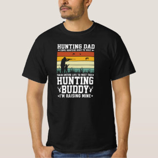 Jagen op papa - trotse jager vader t-shirt