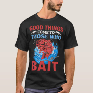 Jagen op schaal retro strepen t-shirt