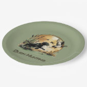 Jagen Papieren Bordje (Gekanteld)