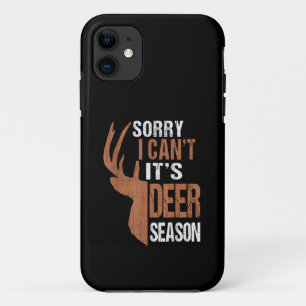 Jagen Sorry Het Is Herten Seizoen Grappige Jager V Case-Mate iPhone Case