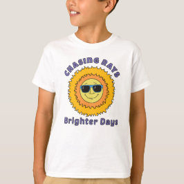 Jagen van stralen t-shirt