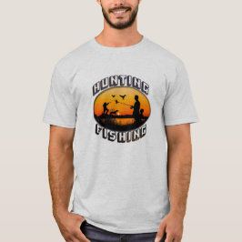 Jagen & vissen  t-shirt