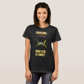 Jagen & Vissen Wat Anders Sarcastisch T-shirt (Voorkant volledig)