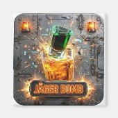 Jäger Bomb Energy Drop Magneet (Voorkant)