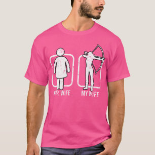 Jager Boog Jacht Sport Schieten Boogschutter Bogen T-shirt