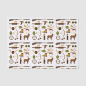 Jager Decoupage Papier, Jacht Buiten Tissuepapier (Voorkant)