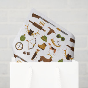 Jager Decoupage Papier, Jacht Buitenleven Tissuepapier