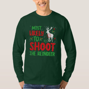 Jager Die Waarschijnlijk De Rendieren Neerschiet L T-shirt