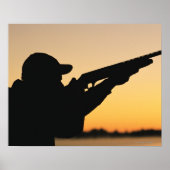 Jager en Pistool Poster (Voorkant)