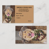  jager/Gevist gids Visitekaartje (Voorkant / Achterkant)