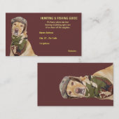  jager/Gevist gids Visitekaartje (Voorkant / Achterkant)