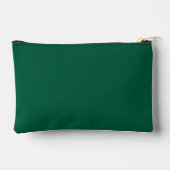 Jager Groen en Witte Elegante Naam Etui (Achterkant)