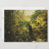 Jager in het bos kaart (Voorkant)