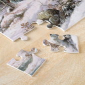 Jager in Winterhout George Henry Durrie Legpuzzel (Zijkant)