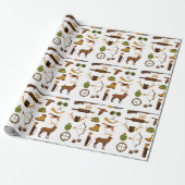Jager Inpakpapier, Jacht Cadeauverpakking Cadeaupapier (Uitgerold)