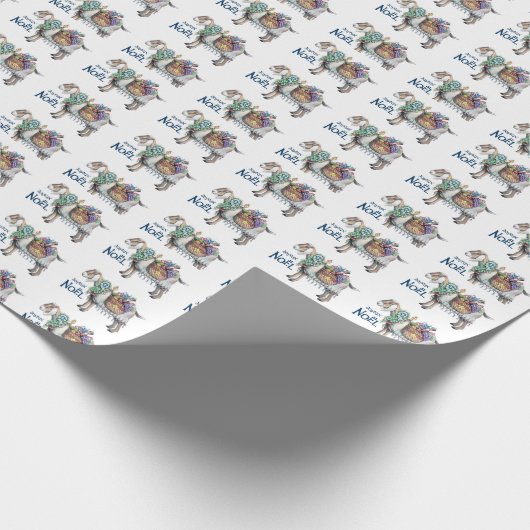 Jager kerstpapier cadeaupapier (Hoek)