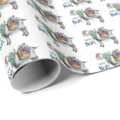 Jager kerstpapier cadeaupapier (Rol Hoek)