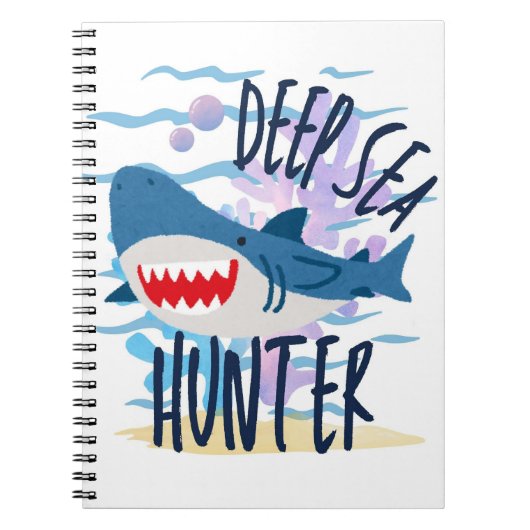 jager op diep zee notitieboek (Voorkant)