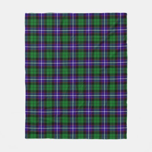 Jager Plaid Fleece Deken (Voorkant)