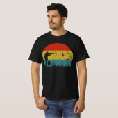 jager retro  silhouette 70s t-shirt (Voorkant volledig)