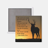 Jager van dromen magneet (Voorkant / Achterkant)