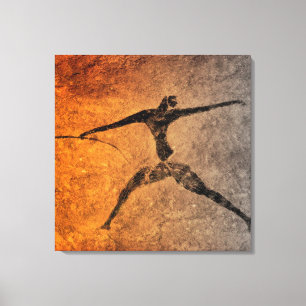 Jager van Lascaux Canvas Afdruk
