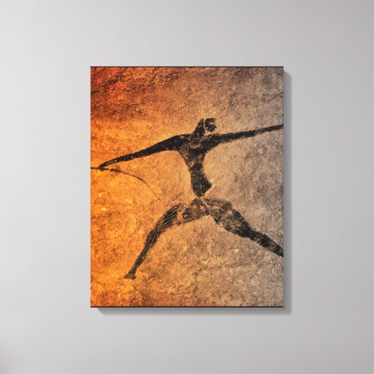 Jager van Lascaux Canvas Afdruk (Voorkant)