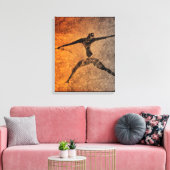 Jager van Lascaux Canvas Afdruk (Insitu (Woonkamer))