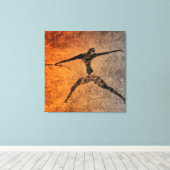 Jager van Lascaux Canvas Afdruk (Insitu (Houten vloer))