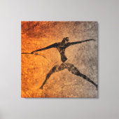 Jager van Lascaux Canvas Afdruk (Voorkant)