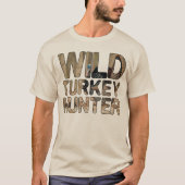 Jager van wilde kalkoen t-shirt (Voorkant)