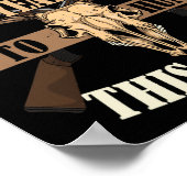 Jagers 50ste verjaardag Jaren oude herten Jacht St Poster (Hoek)