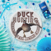 Jagers, borden voor de jacht op eenden papieren bordje (Feest)